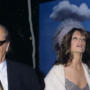 Jack Nicholson and Lara Flynn Boyle at the premiere of 