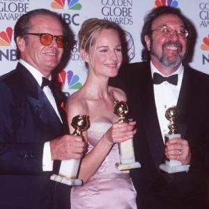 Helen Hunt, Jack Nicholson and James L. Brooks