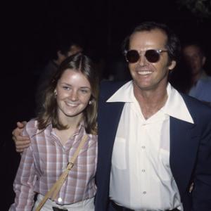 Jack Nicholson and his daughter Jennifer circa 1970s