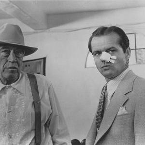 Chinatown John Huston and Jack Nicholson