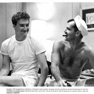 Still of Jack Nicholson and Randy Quaid in The Last Detail (1973)