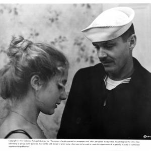 Still of Jack Nicholson and Carol Kane in The Last Detail 1973
