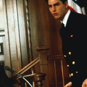 Still of Tom Cruise and Jack Nicholson in A Few Good Men (1992)