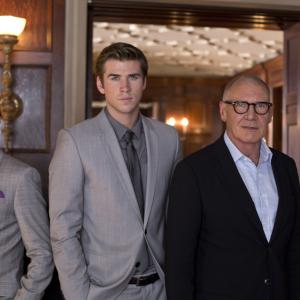 Still of Harrison Ford Gary Oldman and Liam Hemsworth in Paranoia 2013
