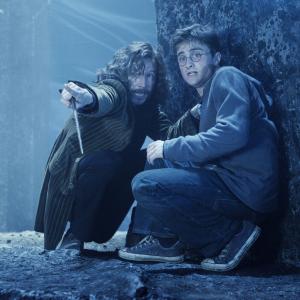 Still of Gary Oldman and Daniel Radcliffe in Haris Poteris ir Fenikso brolija 2007