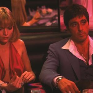 Still of Al Pacino and Michelle Pfeiffer in Scarface (1983)