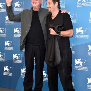 Al Pacino and Barry Levinson at event of The Humbling 2014