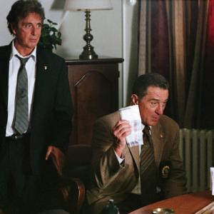 Still of Robert De Niro and Al Pacino in Righteous Kill (2008)