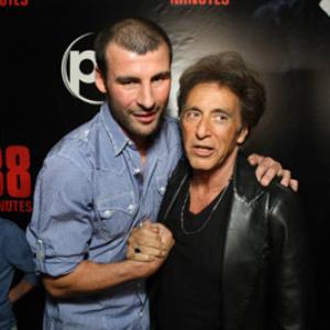 Al Pacino and Joe Calzaghe at event of 88 Minutes 2007
