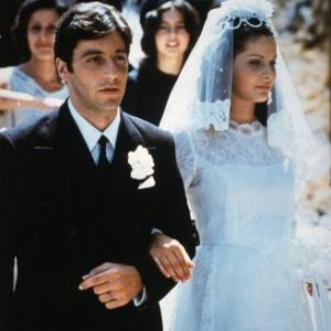 The Godfather Al Pacino Simonetta Stefanelli 1972 Paramount Pictures