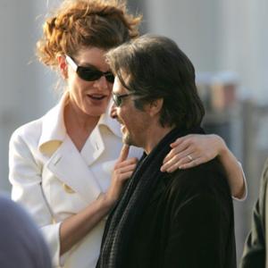 Al Pacino and Rene Russo at event of Two for the Money 2005