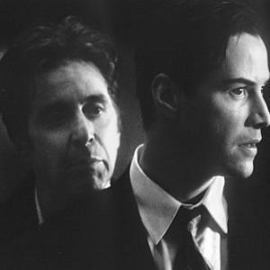 Still of Al Pacino and Keanu Reeves in The Devils Advocate 1997