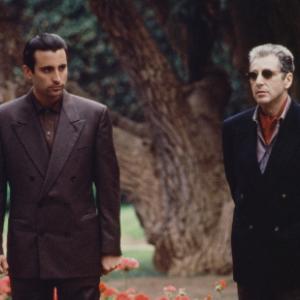 Still of Al Pacino and Andy Garcia in Krikstatevis III 1990