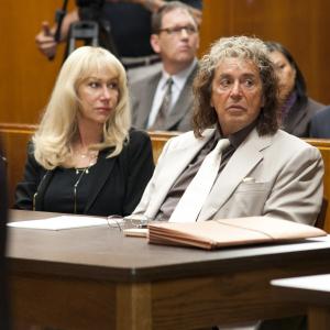 Still of Al Pacino and Helen Mirren in Phil Spector (2013)