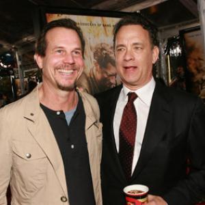 Tom Hanks and Bill Paxton at event of The Pacific 2010