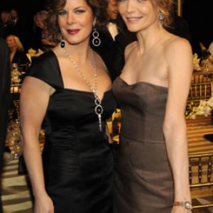 Michelle Pfeiffer and Marcia Gay Harden at event of 14th Annual Screen Actors Guild Awards 2008
