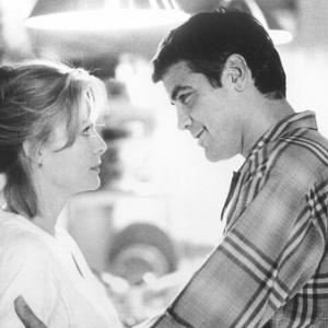 Still of George Clooney and Michelle Pfeiffer in One Fine Day 1996