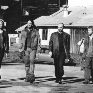 Still of Ryan Phillippe, Hank Azaria, Billy Bob Thornton and Kelly Lynch in Homegrown (1998)