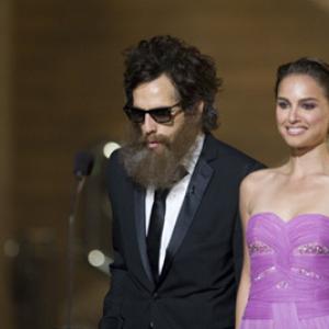 Presenting the Academy Award for Cinematography from left to right Ben Stiller and Natalie Portman at the 81st Annual Academy Awards at the Kodak Theatre in Hollywood CA Sunday February 22 2009 airing live on the ABC Television Network