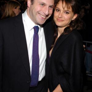 Natalie Portman and Patrick Marber at event of Closer (2004)