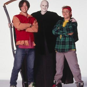 Keanu Reeves, William Sadler and Alex Winter in Bill & Ted's Bogus Journey (1991)