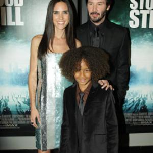 Jennifer Connelly, Keanu Reeves and Jaden Smith at event of The Day the Earth Stood Still (2008)