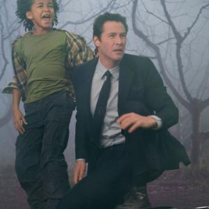 Still of Keanu Reeves and Jaden Smith in The Day the Earth Stood Still (2008)