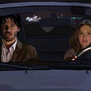 Still of Keanu Reeves and Winona Ryder in A Scanner Darkly (2006)