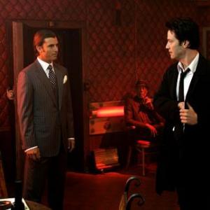 Still of Keanu Reeves and Gavin Rossdale in Constantine 2005
