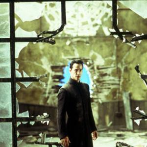 Still of Keanu Reeves in Matrica Revoliucijos 2003