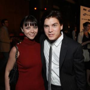 Christina Ricci and Emile Hirsch at event of Into the Wild 2007