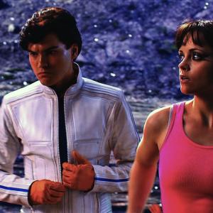 Still of Christina Ricci and Emile Hirsch in Speed Racer (2008)