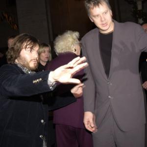 Tim Robbins and Jack Black at event of Niujorko gaujos (2002)