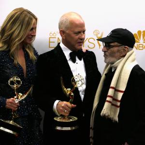 Julia Roberts, Larry Kramer and Ryan Murphy at event of The 66th Primetime Emmy Awards (2014)