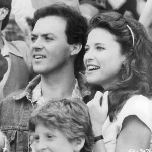 Still of Mimi Rogers and Michael Keaton in Gung Ho (1986)