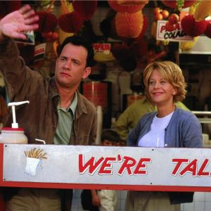 Still of Tom Hanks and Meg Ryan in You've Got Mail (1998)