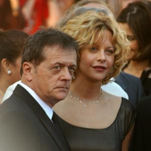 Meg Ryan and Patrice Chéreau at event of Fanfanas Tulpe (2003)