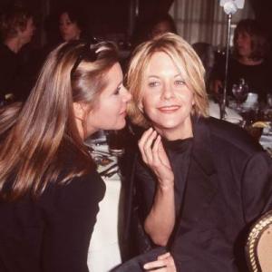 Meg Ryan and Carrie Fisher