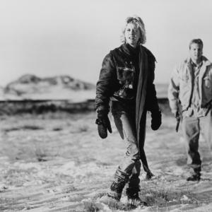 Still of Meg Ryan and Kiefer Sutherland in Promised Land 1987
