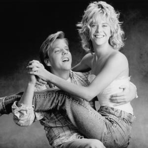 Still of Meg Ryan and Kiefer Sutherland in Promised Land 1987