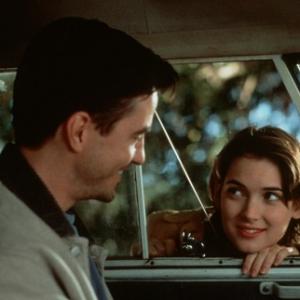 Still of Winona Ryder and Dermot Mulroney in How to Make an American Quilt 1995