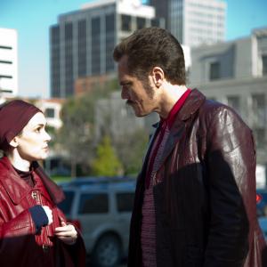 Still of Winona Ryder and Michael Shannon in The Iceman (2012)