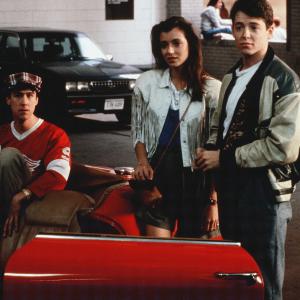 Still of Matthew Broderick, Mia Sara and Alan Ruck in Ferris Bueller's Day Off (1986)