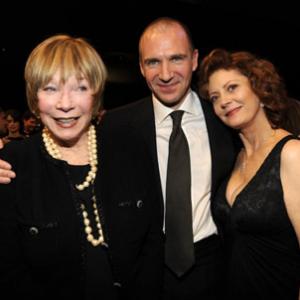 Ralph Fiennes Susan Sarandon and Shirley MacLaine