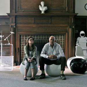 Still of Susan Sarandon and Frank Langella in Robot & Frank (2012)