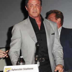 Arnold Schwarzenegger and Sylvester Stallone at event of Nesunaikinami 2 (2012)
