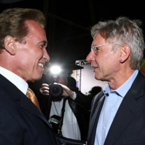 Harrison Ford and Arnold Schwarzenegger