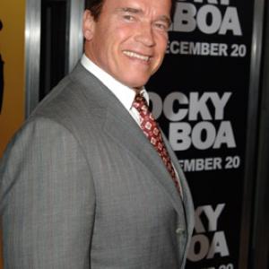Arnold Schwarzenegger at event of Rocky Balboa (2006)
