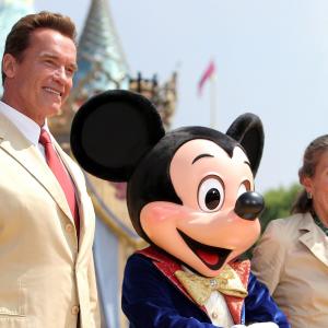 Arnold Schwarzenegger Diane Disney and