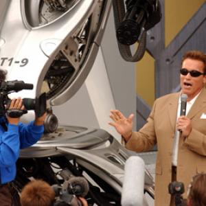 Arnold Schwarzenegger at event of Terminator 3: Rise of the Machines (2003)